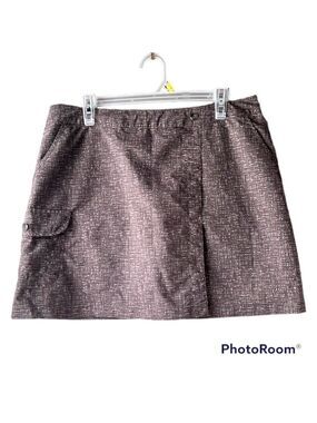 AVIA Heathered Brown Golf Skort Size Large